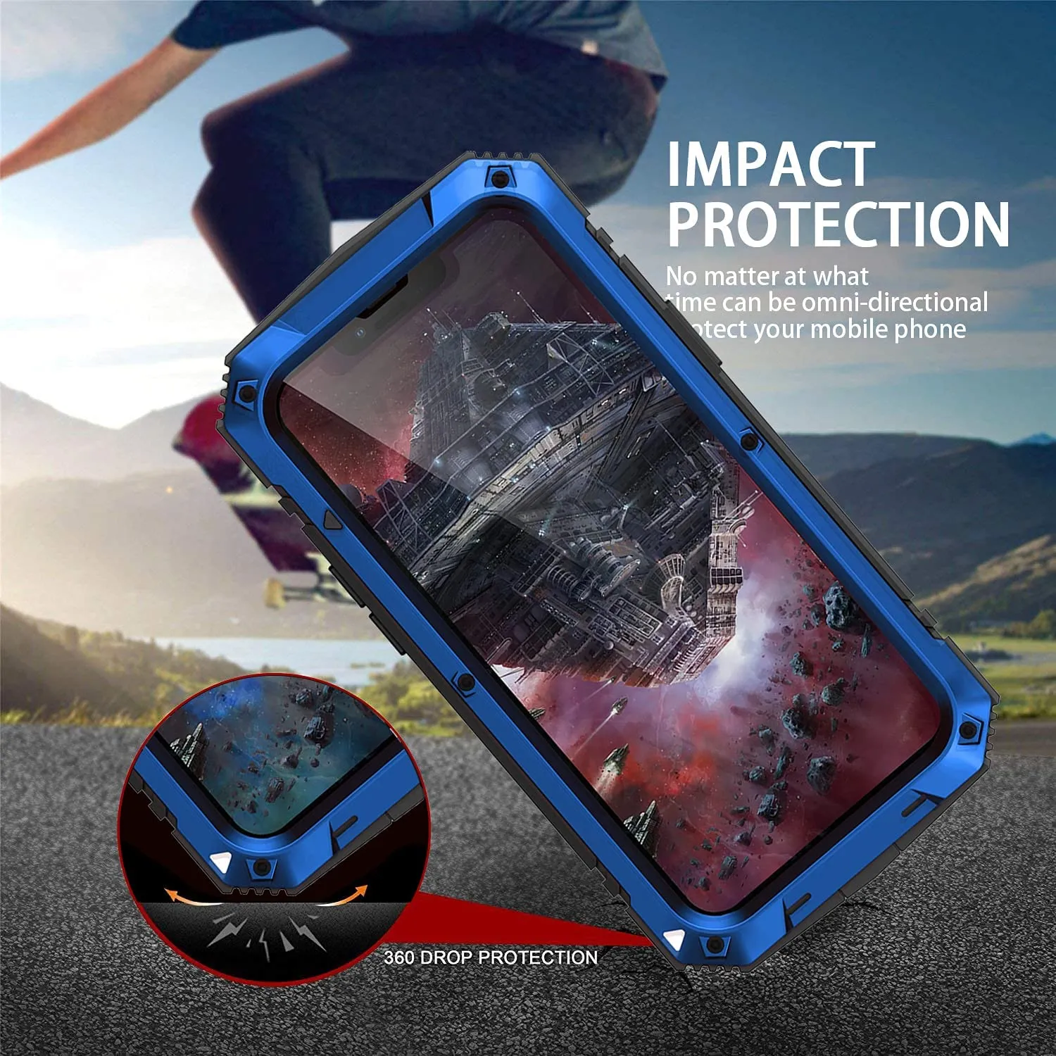 iPhone 16 Metal Case with Kickstand | iPhone 16 Aluminum Case