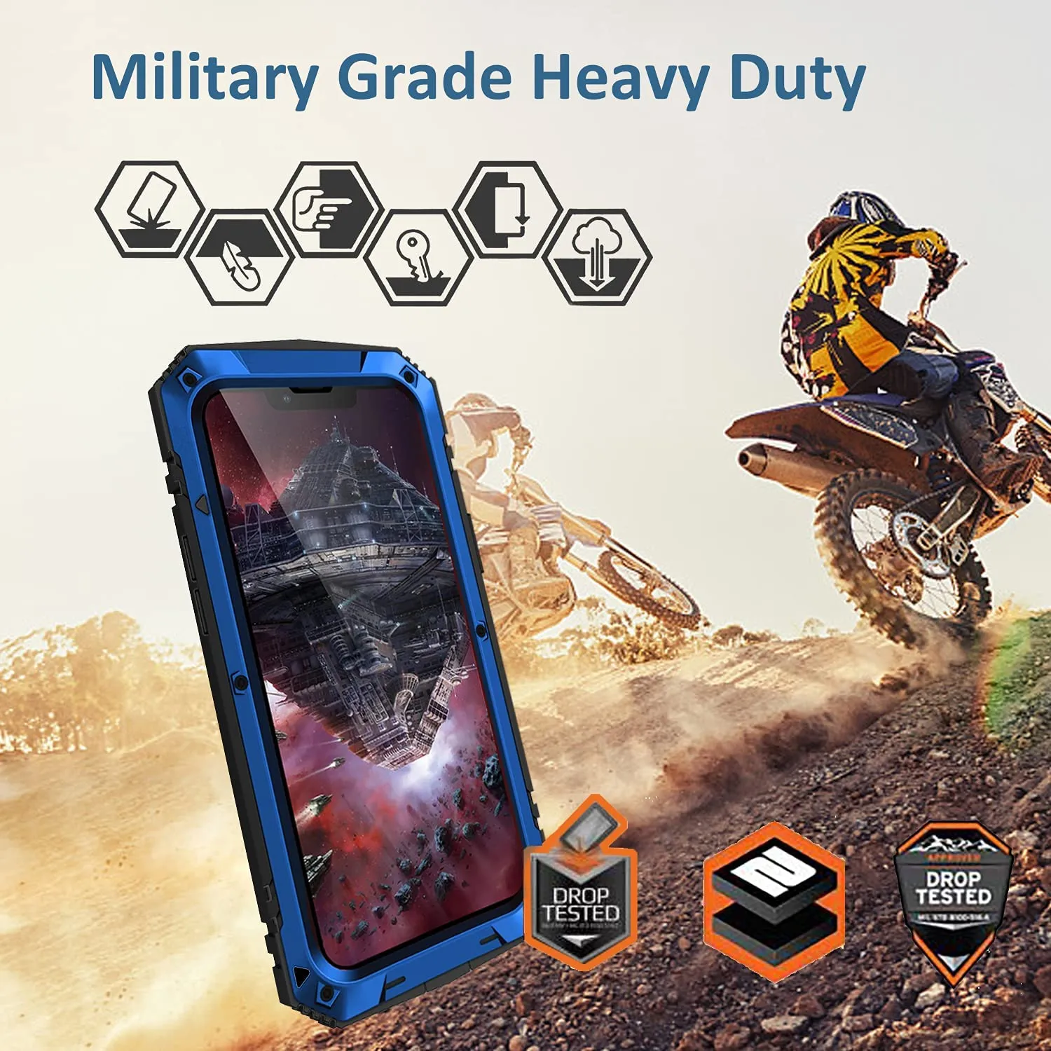 iPhone 16 Metal Case with Kickstand | iPhone 16 Aluminum Case