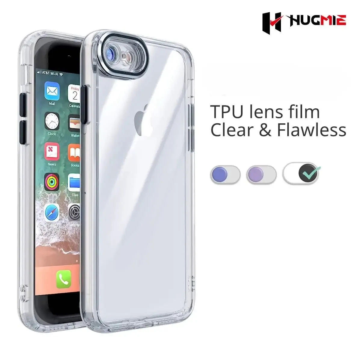 iPhone 7/8/SE Clear Case Be Rugged