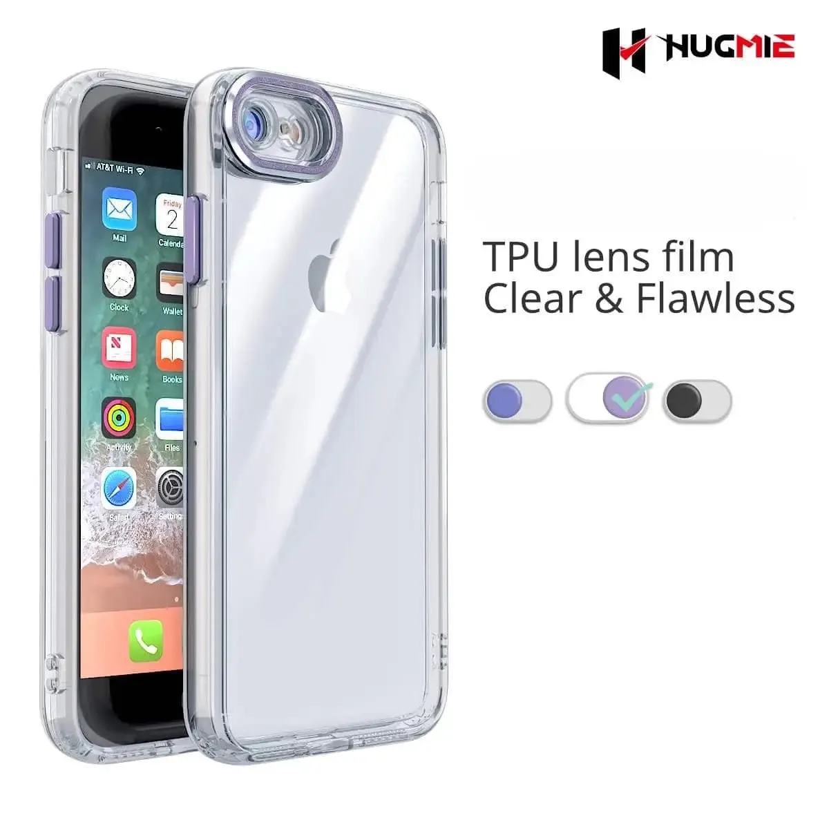 iPhone 7/8/SE Clear Case Be Rugged