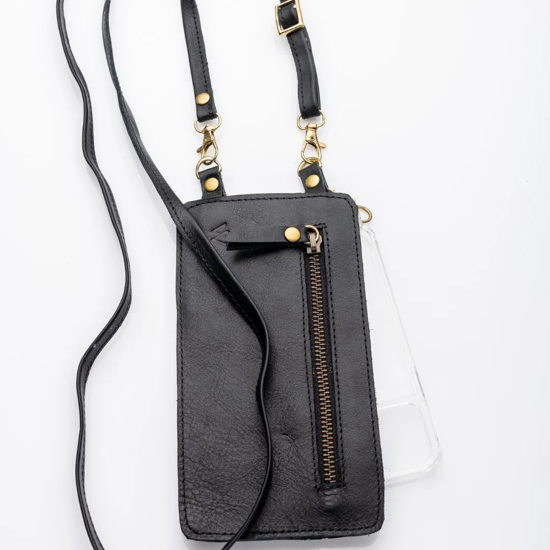 iPhone Black Silicone Cover