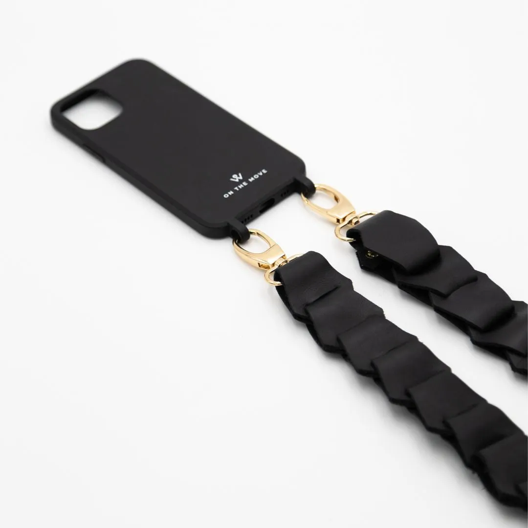 iPhone Black Silicone Cover