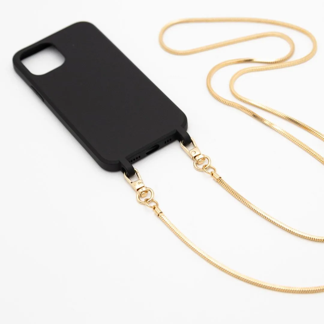 iPhone Black Silicone Cover