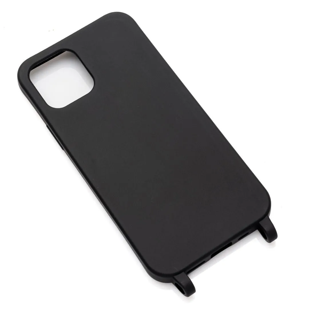iPhone Black Silicone Cover