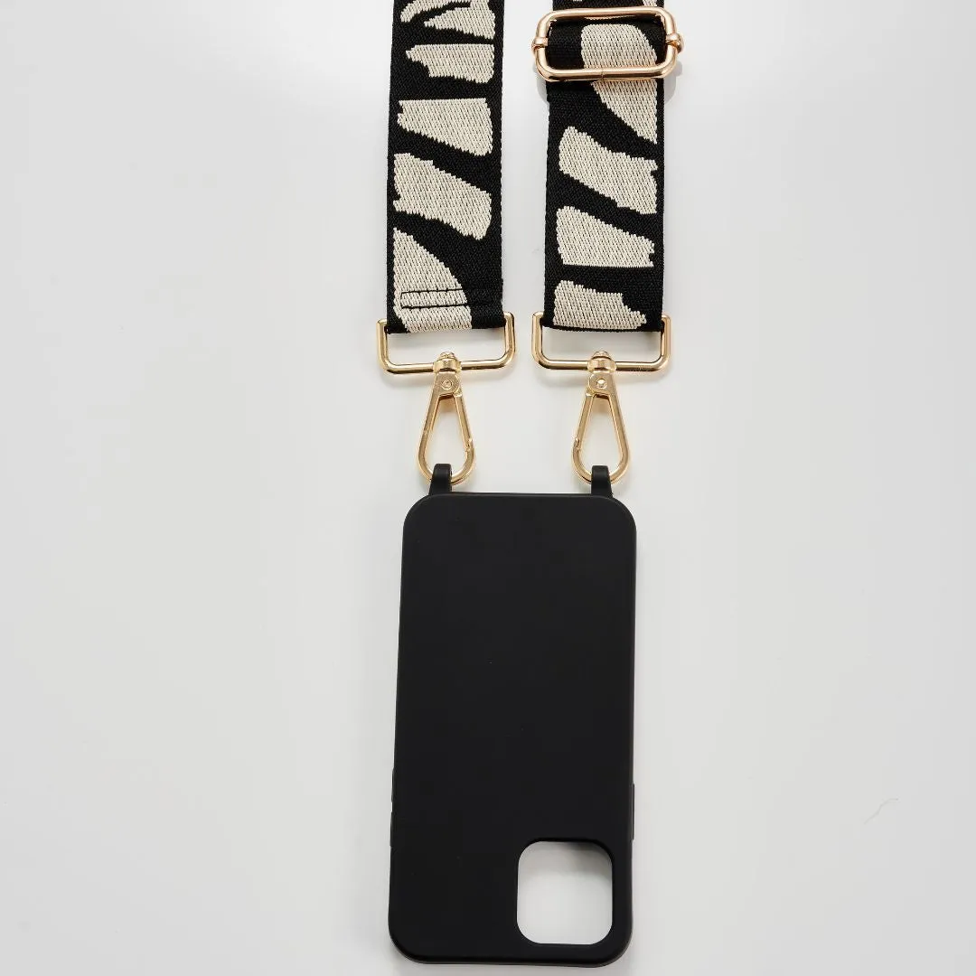 iPhone Black Silicone Cover