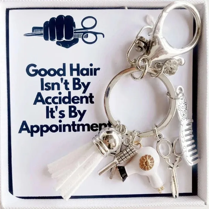 Keychain For Hairdresser Gift