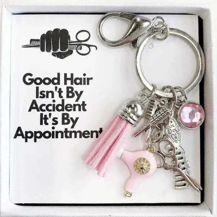 Keychain For Hairdresser Gift