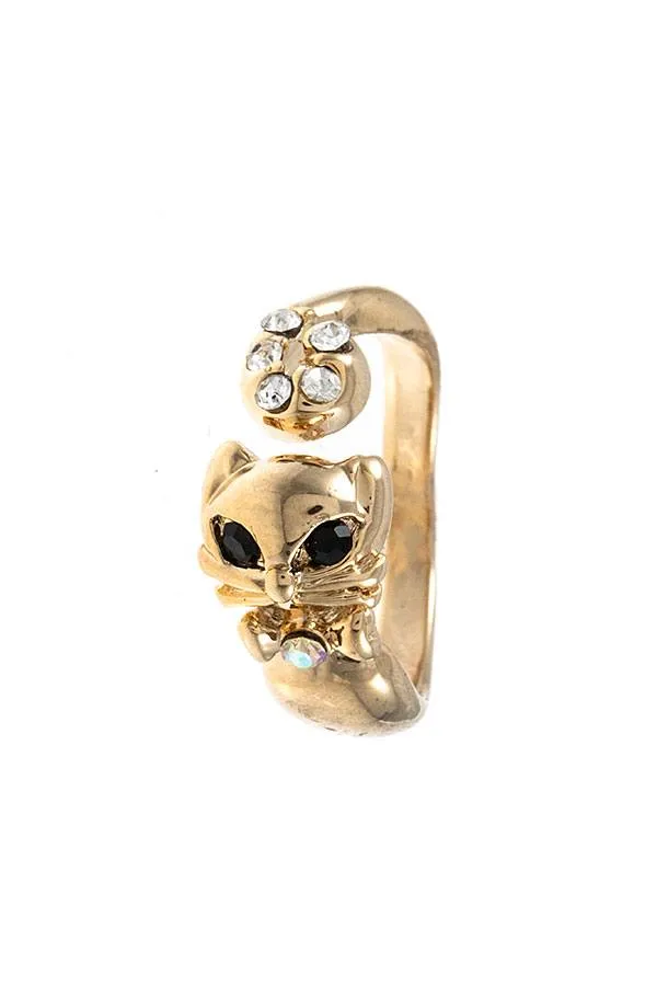 Kitty Cat Mid Ring