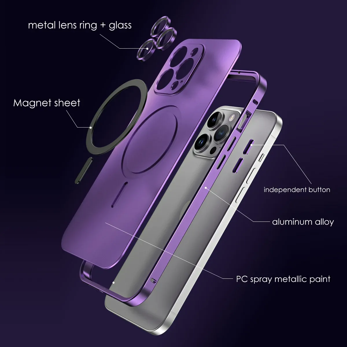 Minor Fault Clip iPhone Case