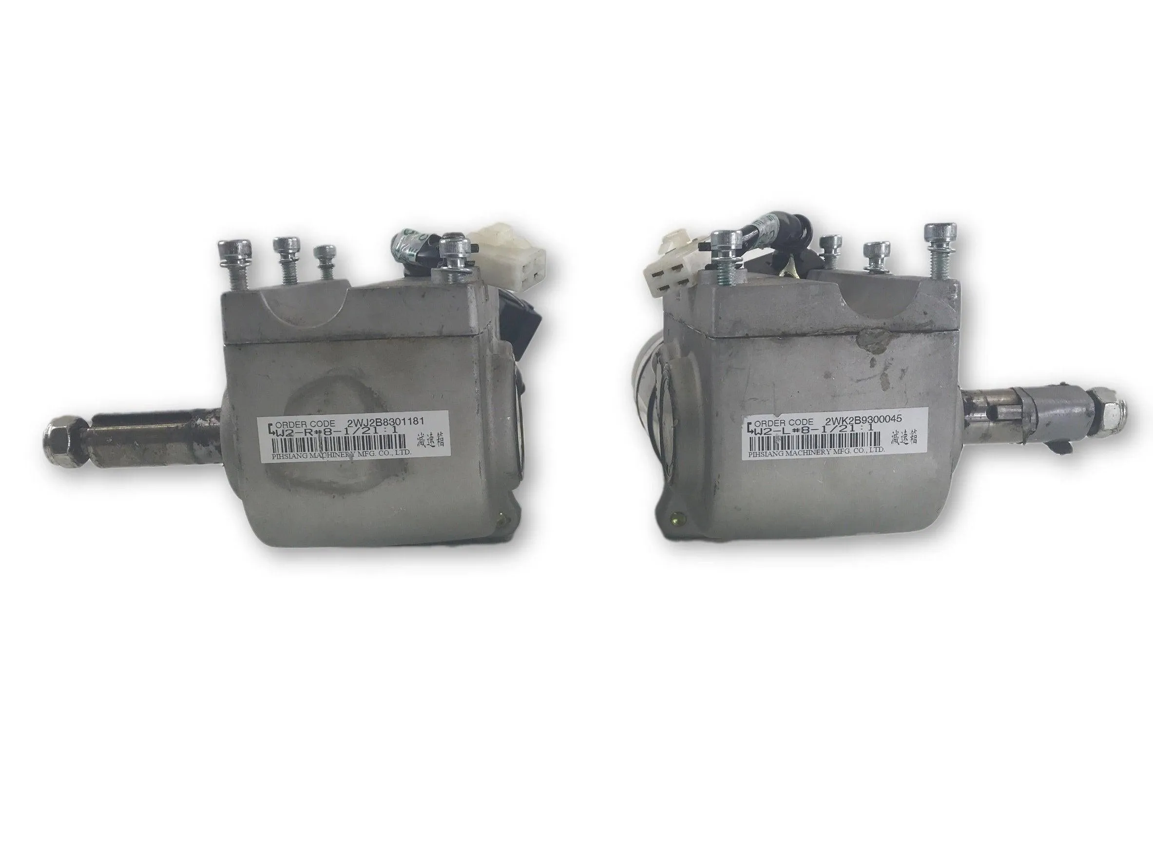 Motors for Sunrise Medical Quickie Freestyle Power Chair | Left & Right Motors | M3-8MNW-4