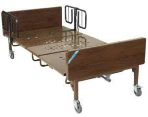 New Drive Medical Heavy Duty Full Electric Bariatric Homecare Hospital Bed Model 15300 | 42" Inch Wide Sleep Surface | 600lbs. Weight Capacity