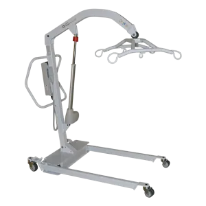 New Joerns Hoyer HPL700 Heavy Duty Electric Patient Lift | 23.3 - 69 Inches |  Power Operated Base, Lifts Patient From Floor, Locking Casters