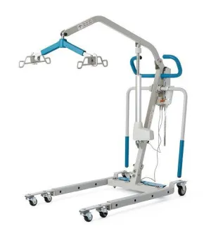 New Medline MDS450EL Electric Patient Lift | 8 - 70 Inches |  Power Operated Base, Lifts Patient From Floor, Locking Casters