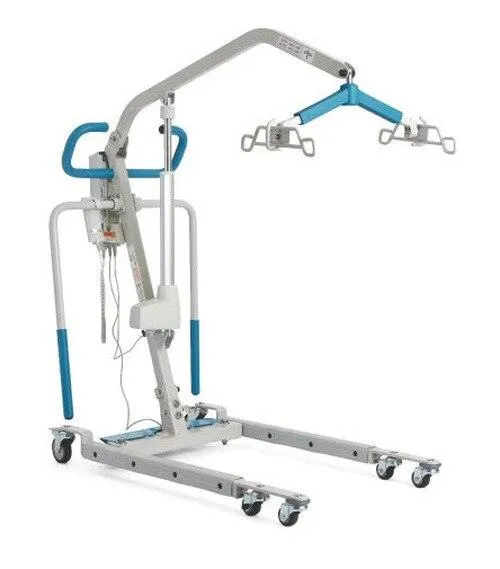 New Medline MDS700EL Electric Patient Lift | 8 - 70 Inches |  Power Operated Base, Lifts Patient From Floor, Locking Casters