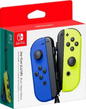 Nintendo Joy-Con (L/R) Wireless Controllers for Nintendo Switch - Blue/Yellow - Brand New