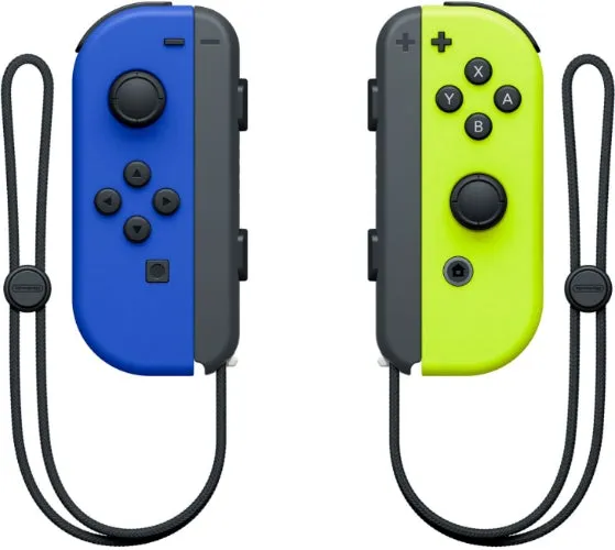Nintendo Joy-Con (L/R) Wireless Controllers for Nintendo Switch - Blue/Yellow - Brand New