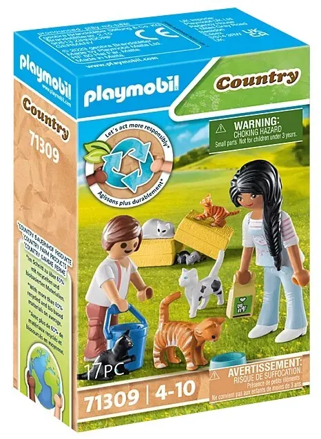 Playmobil Country - Cat Family (71309)