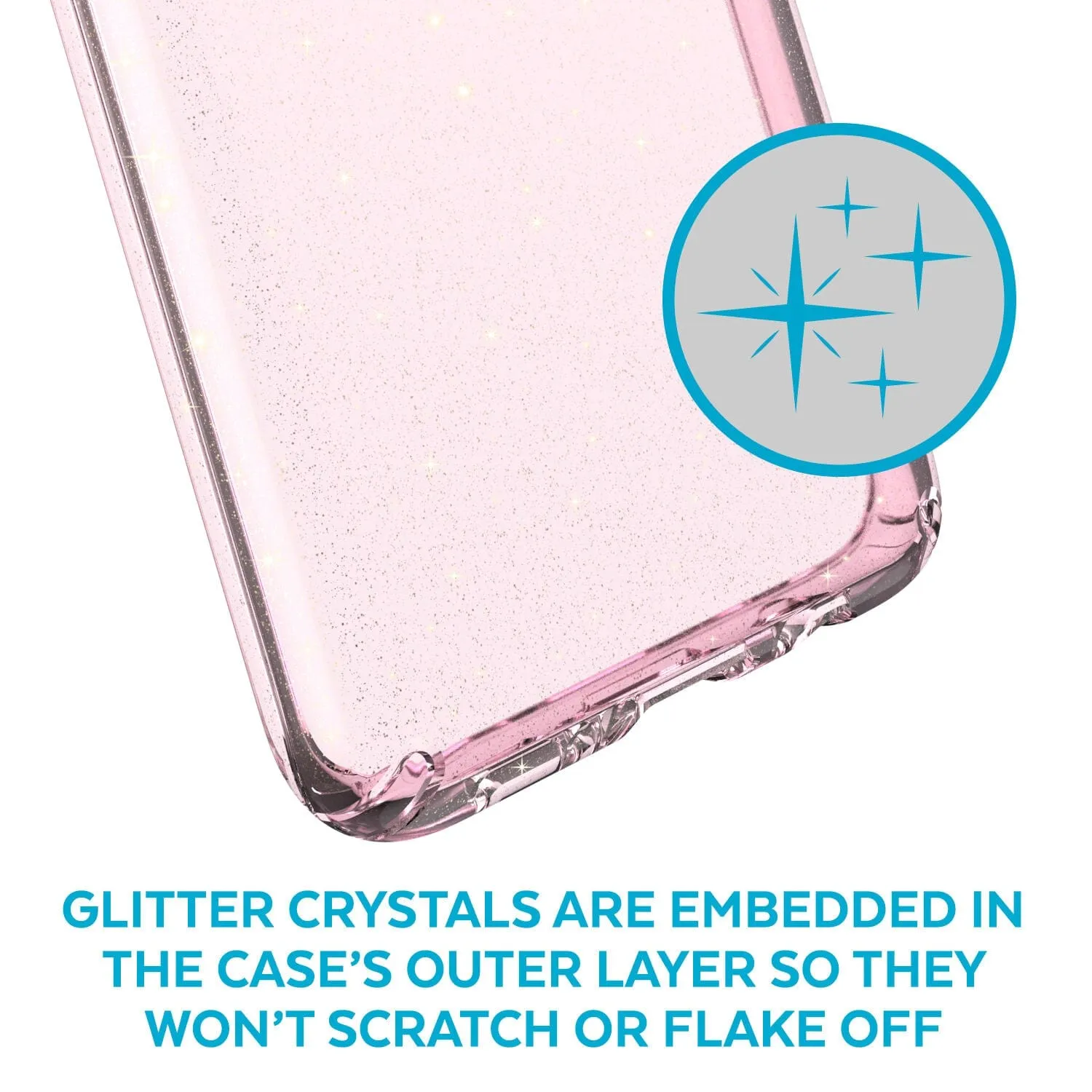 Presidio Clear   Glitter Galaxy S10e Cases