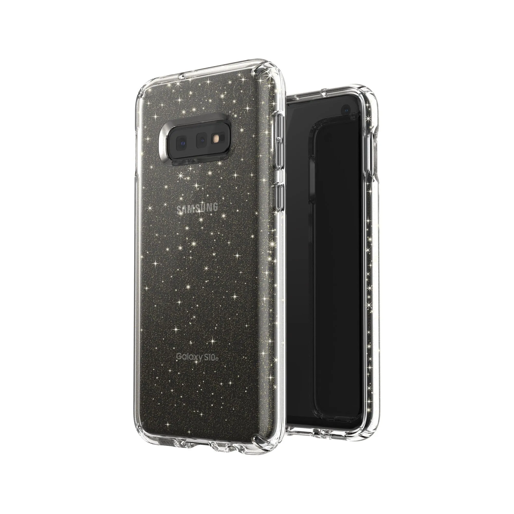 Presidio Clear   Glitter Galaxy S10e Cases