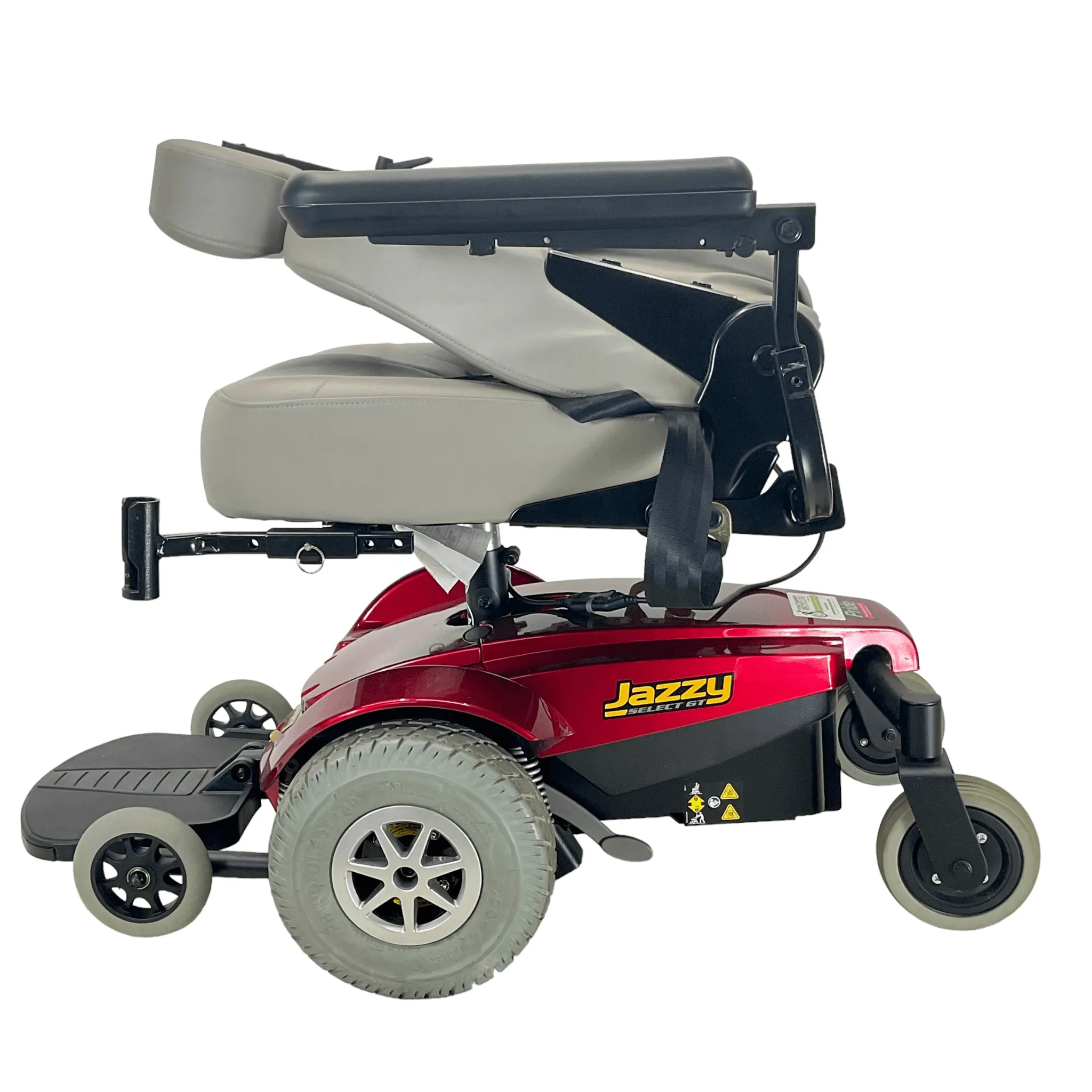 Pride Mobility Jazzy Select GT Power Chair | Red Shroud | Mint Condition | 18 x 19 Seat