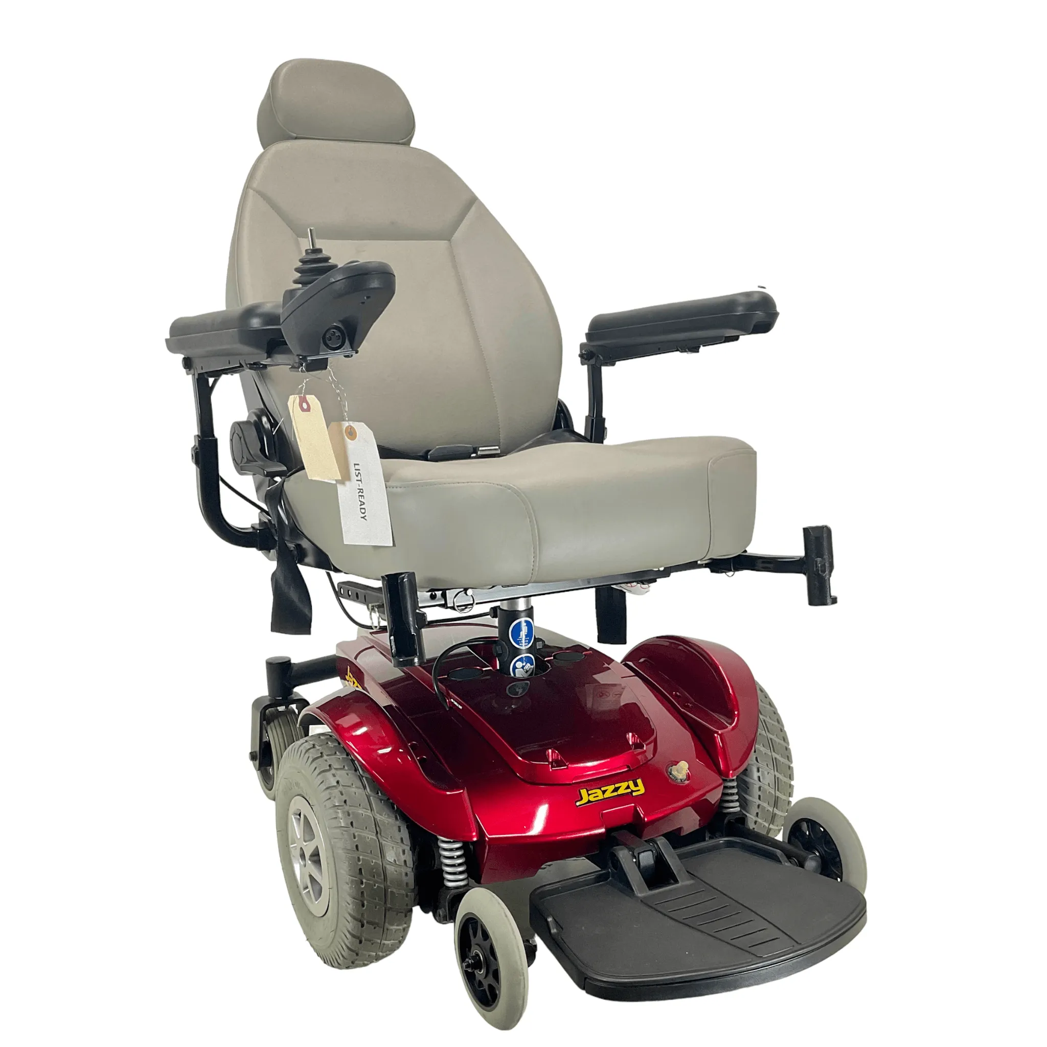 Pride Mobility Jazzy Select GT Power Chair | Red Shroud | Mint Condition | 18 x 19 Seat