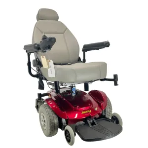 Pride Mobility Jazzy Select GT Power Chair | Red Shroud | Mint Condition | 18 x 19 Seat