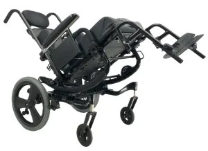 Quickie Iris Tilt-In-Space Manual Wheelchair | Intelligent Rotation in Space Technology | 16" x 21" Seat