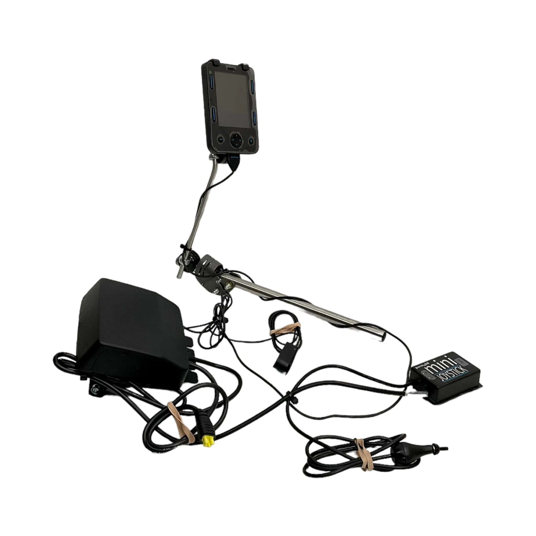 R-Net Mini Joystick Assembly for Permobil Power Chairs | Omni 2 Display | Mounting Hardware Included