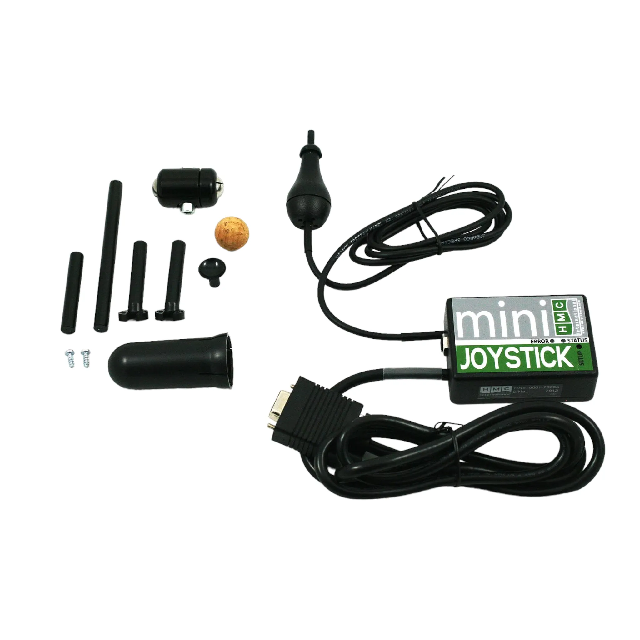 R-Net Mini Joystick Assembly for Permobil Power Chairs | Omni 2 Display | Mounting Hardware Included