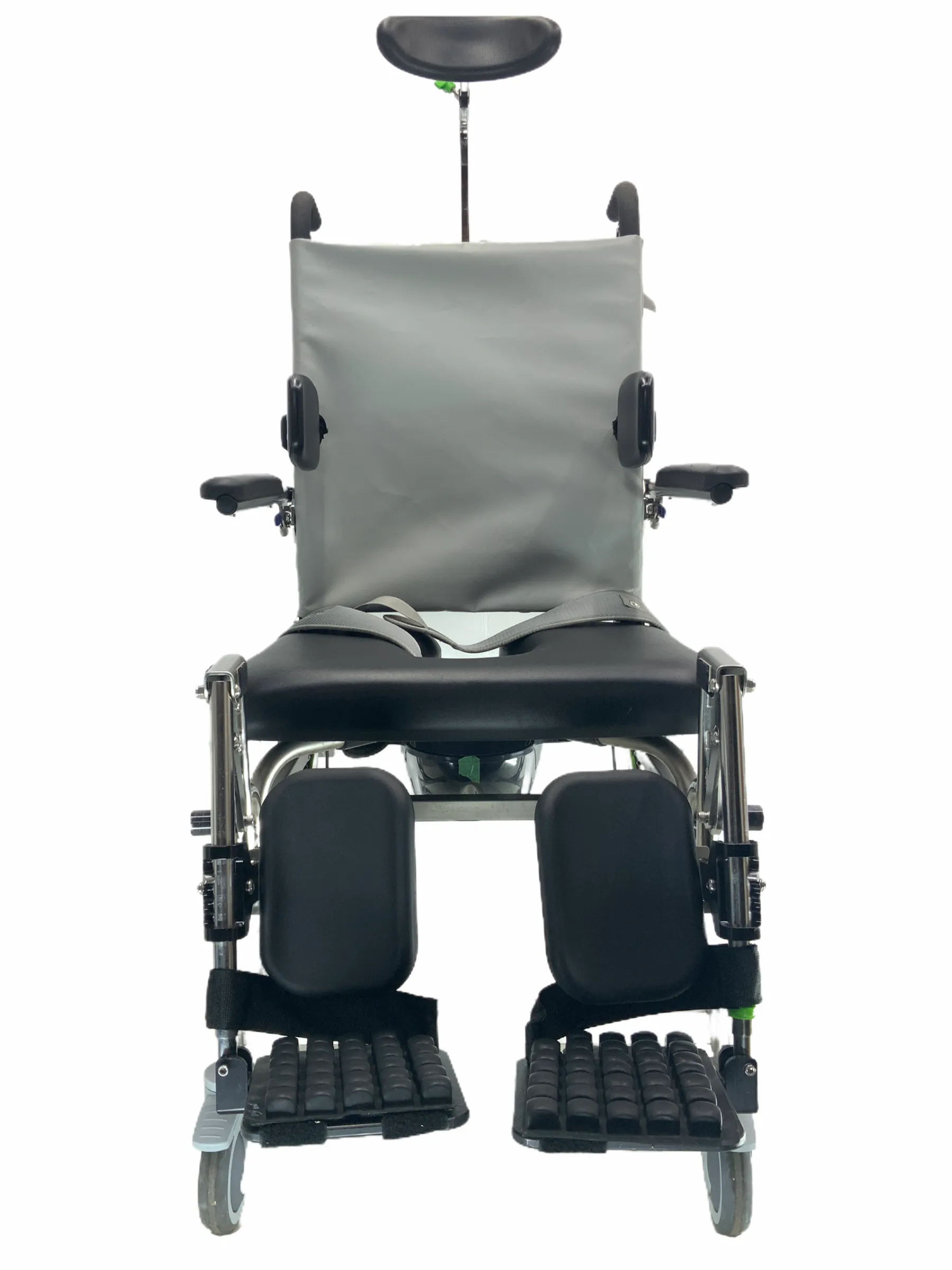 Raz AT Commode Shower Chair | 22" x 19" Seat | Tilt, Recline, Elevating Legs