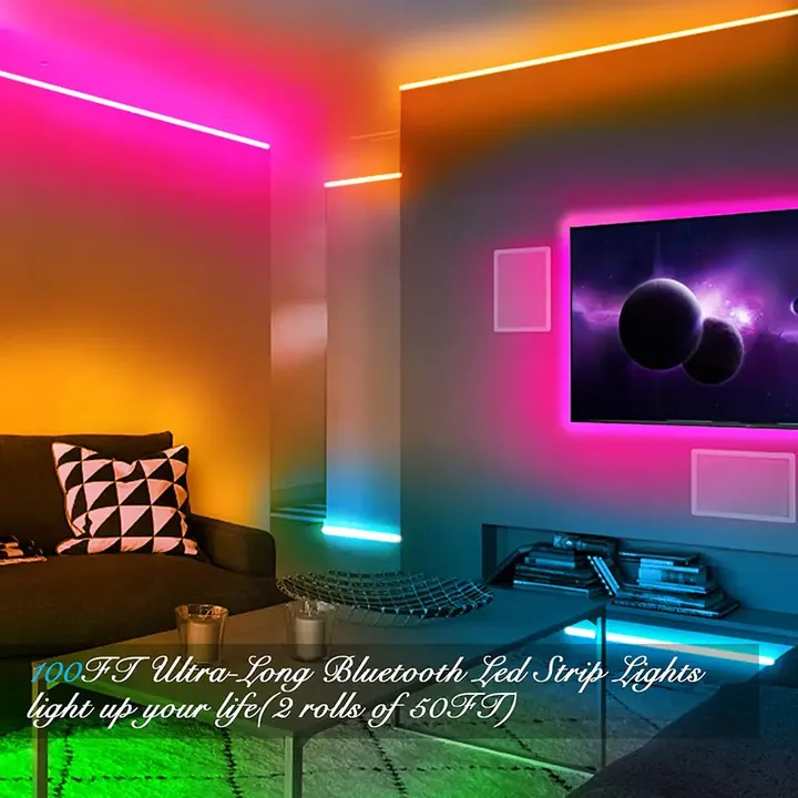 RGB المزاج السحري تغيير اللون الموسيقى متزامنة . RGB Magic Mood Color Changing Music Synchronized