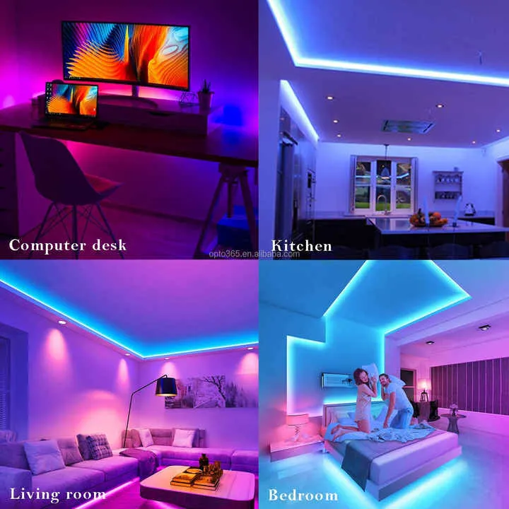 RGB المزاج السحري تغيير اللون الموسيقى متزامنة . RGB Magic Mood Color Changing Music Synchronized