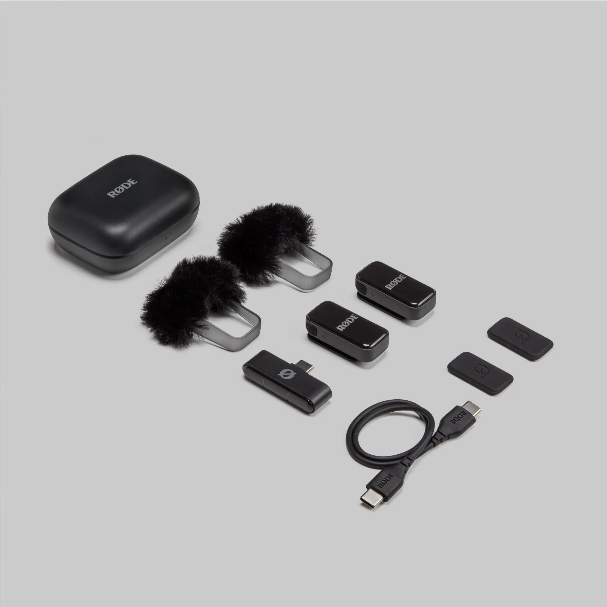 Rode Wireless Micro Ultra-compact 2-Person Wireless Microphone USB-C (Black)