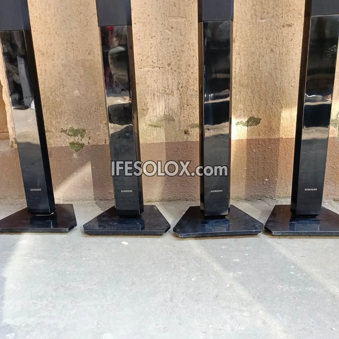 Samsung 3 ohms Tallboy Home Theater Surround Speakers (2 Pairs) - Foreign Used