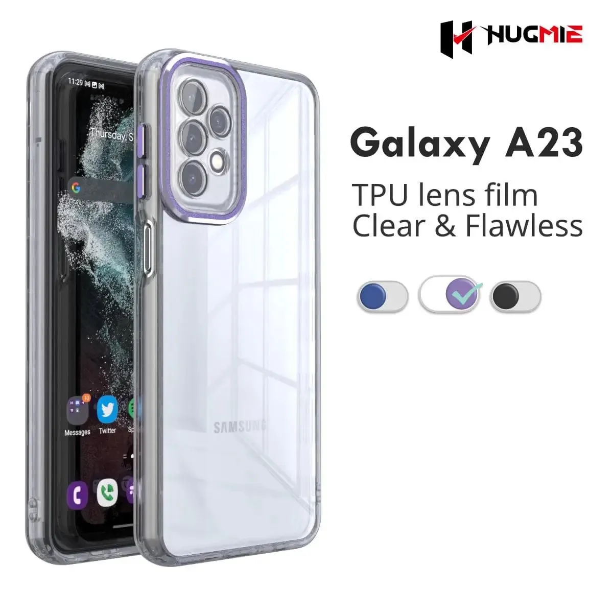 Samsung A23 Clear Phone Case Be Rugged