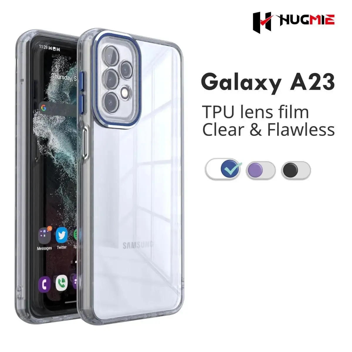 Samsung A23 Clear Phone Case Be Rugged