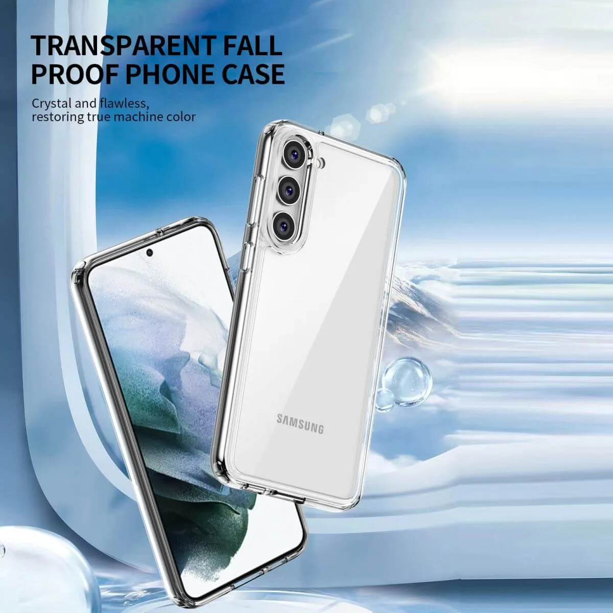 Samsung A35 Clear Phone Case Be Rugged