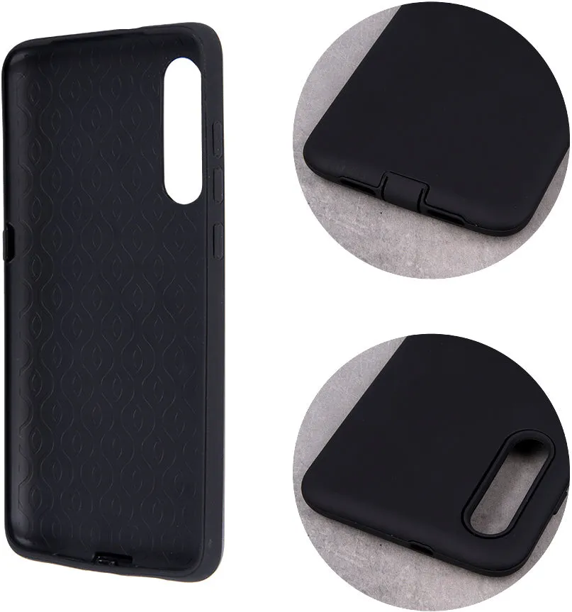 Samsung Galaxy A21s Defender Hard Shell Cover - Black