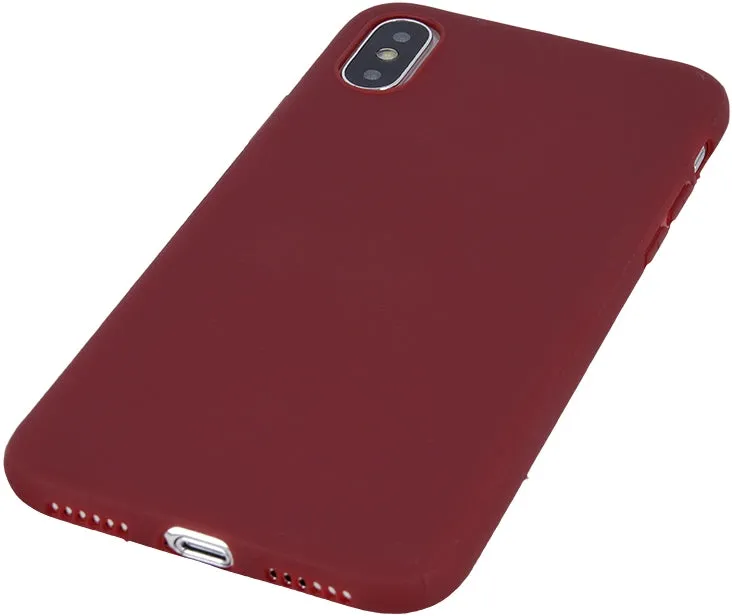 Samsung Galaxy A41 Gel Cover - Burgundy / Wine