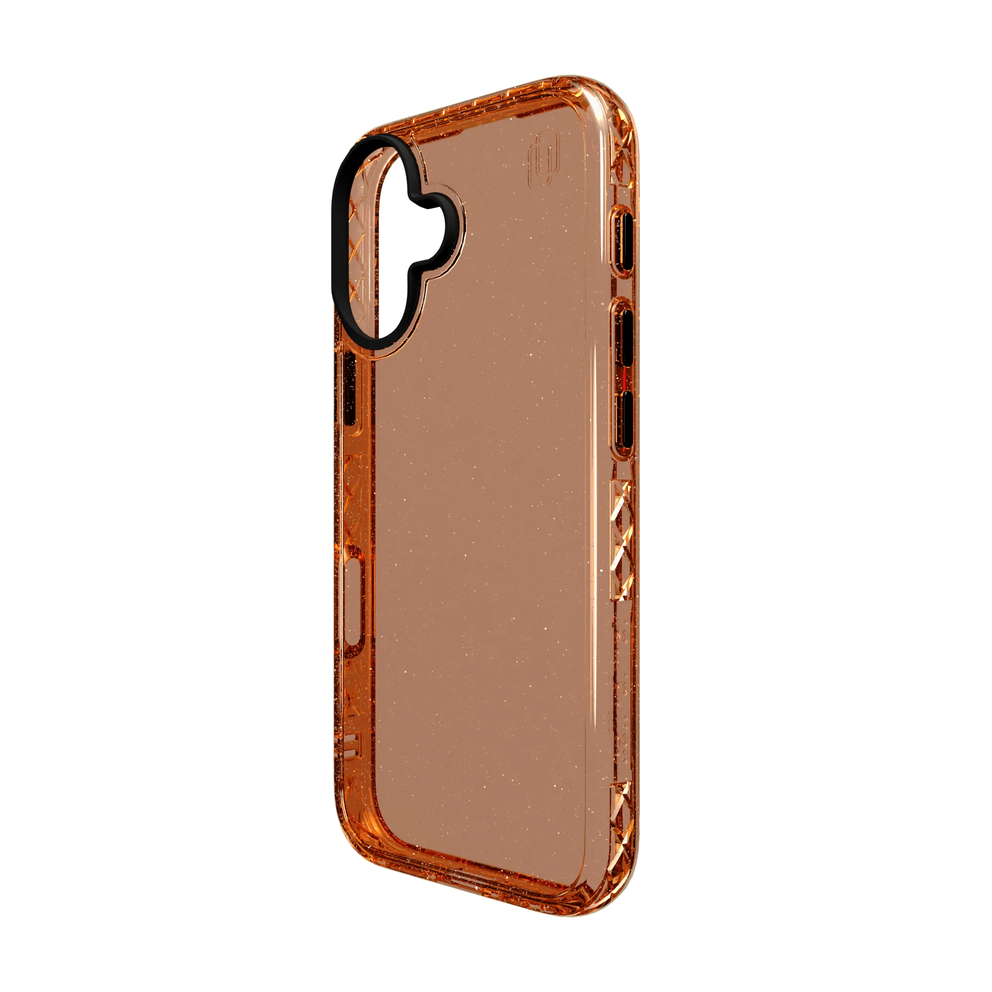 Slim TPU Case for Apple iPhone 16 | Peach Fuzz Sparkle | Altitude Series