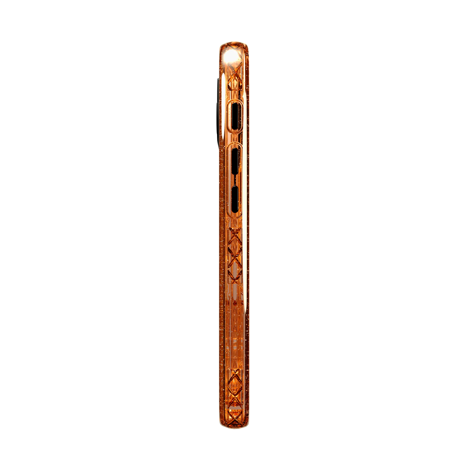 Slim TPU Case for Apple iPhone 16 | Peach Fuzz Sparkle | Altitude Series