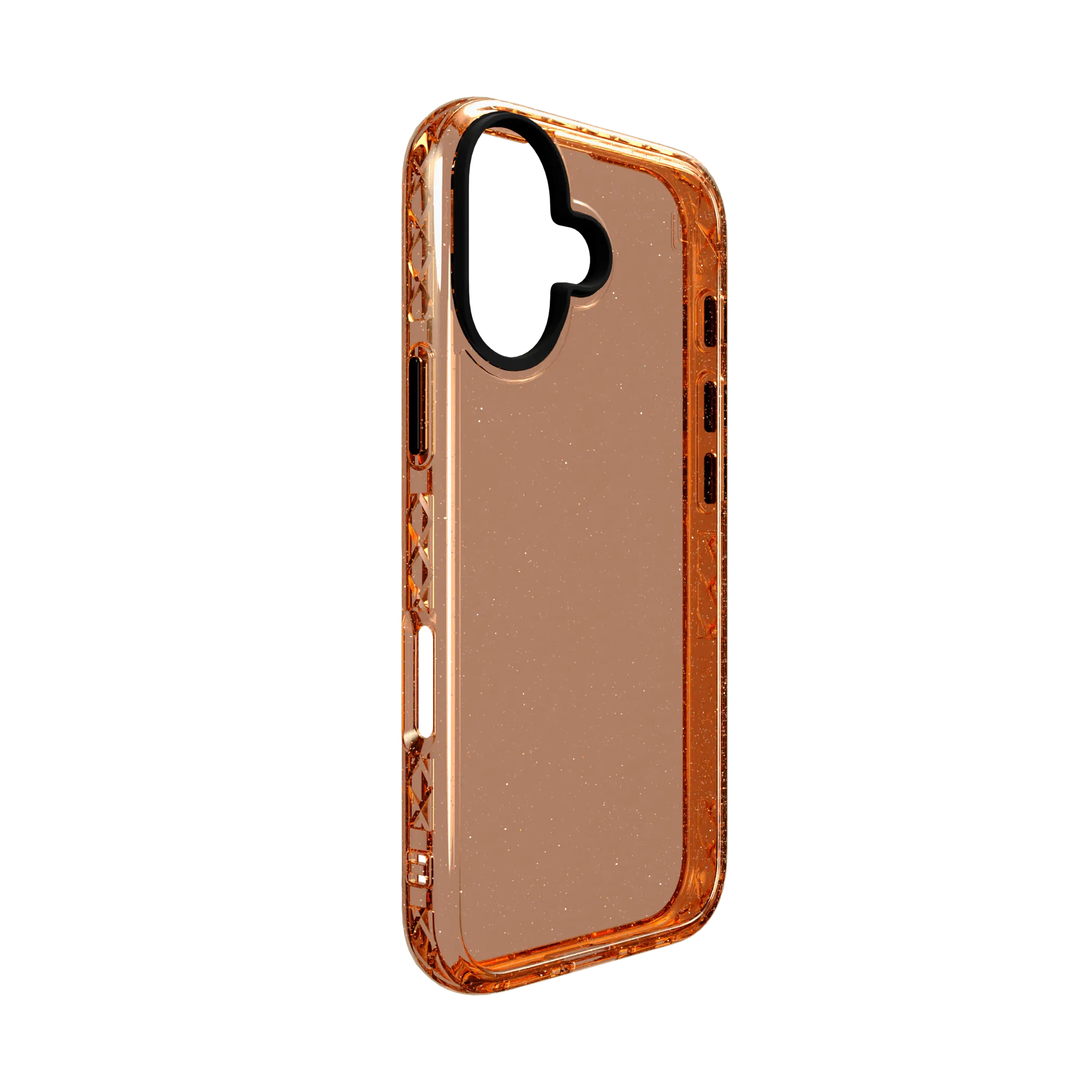 Slim TPU Case for Apple iPhone 16 | Peach Fuzz Sparkle | Altitude Series