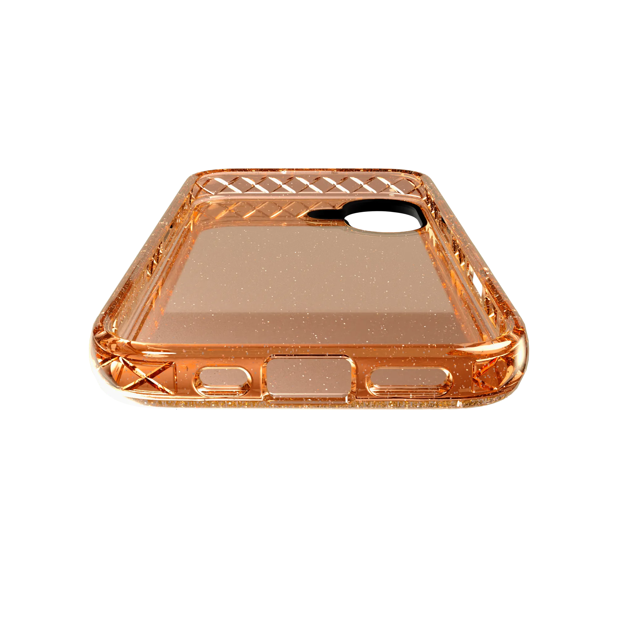 Slim TPU Case for Apple iPhone 16 | Peach Fuzz Sparkle | Altitude Series