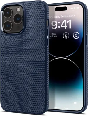 Spigen Liquid Air Armor Designed for iPhone 14 Pro Case (2022) - Matte Black