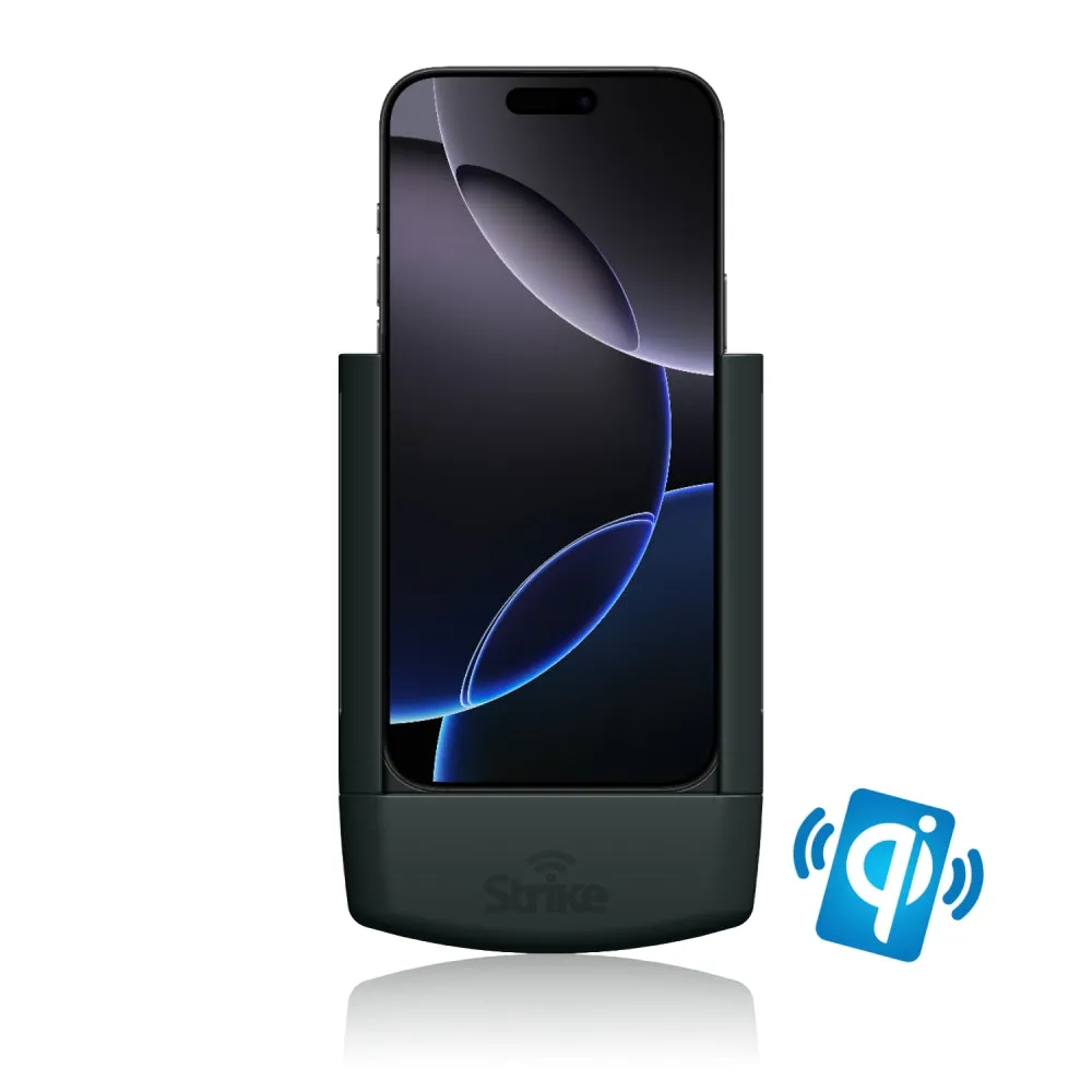 Strike Alpha in-car Cradle for iPhone 16 Pro Max Wireless Charging Head