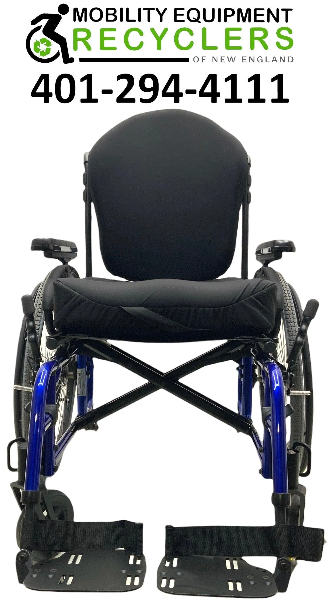 Sunrise Medical  Quickie 2 Folding Manual Wheelchair | Height Adjustable Armrest, Swing-Away Leg Rests, Fold Down Backrest |