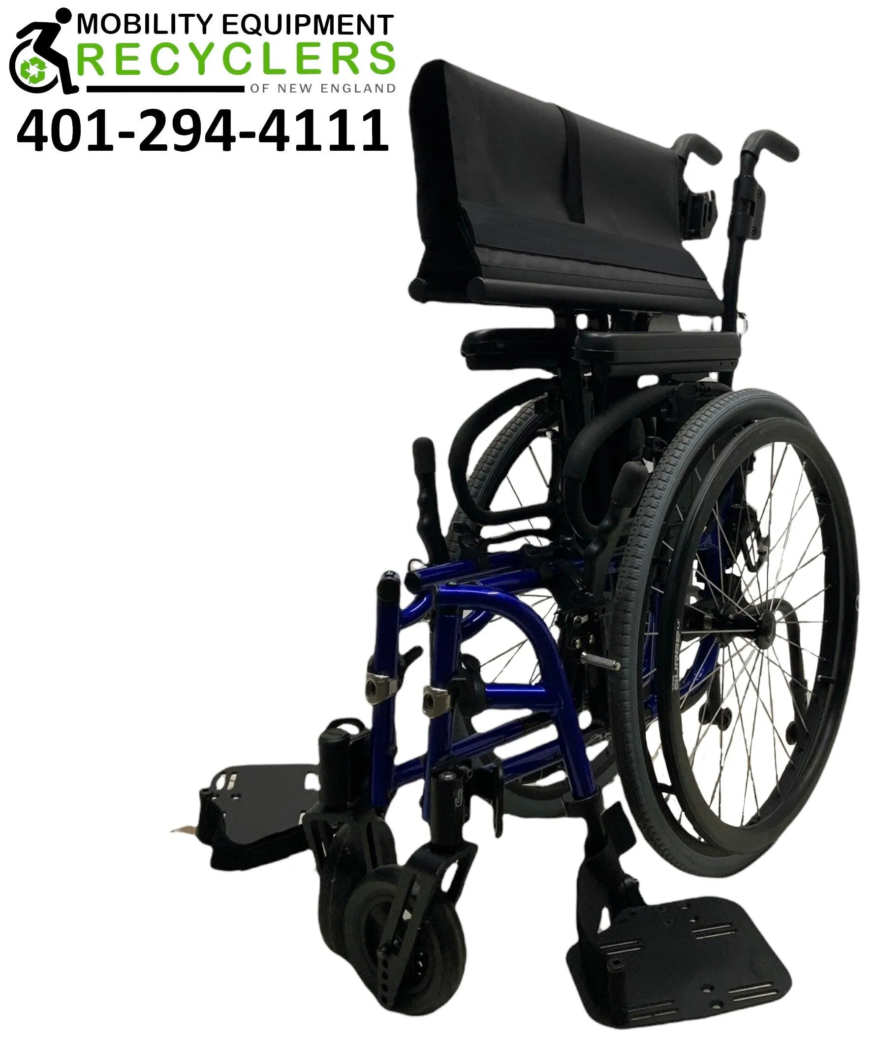 Sunrise Medical  Quickie 2 Folding Manual Wheelchair | Height Adjustable Armrest, Swing-Away Leg Rests, Fold Down Backrest |