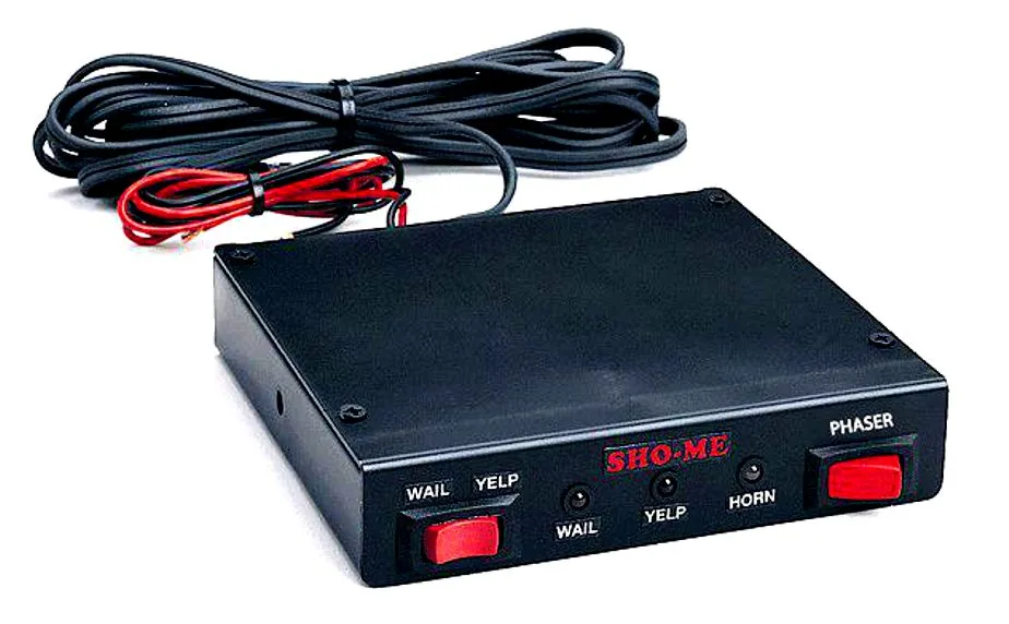 Three-Function Dash-Mount Siren
