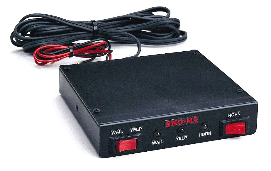 Three-Function Dash-Mount Siren