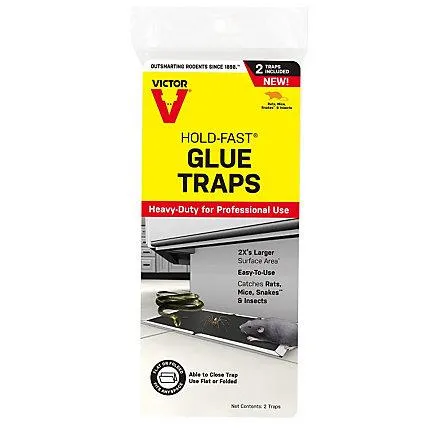 Victor® Hold-Fast® Disposable Rat Glue Traps